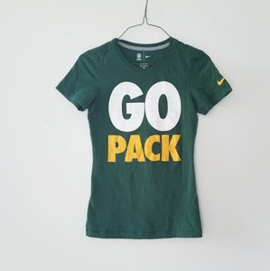 Nike Green Bay Packer Tee XS
